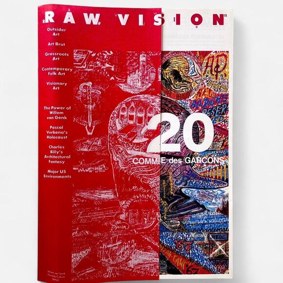 Comme des Garçons Raw vision 20 FOLK ART catalog pamphlet - Picture 1 of 3